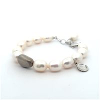 Bracciale Lelune Donna LELUNE GLAMOUR in Argento LGBR554 - LGBR554